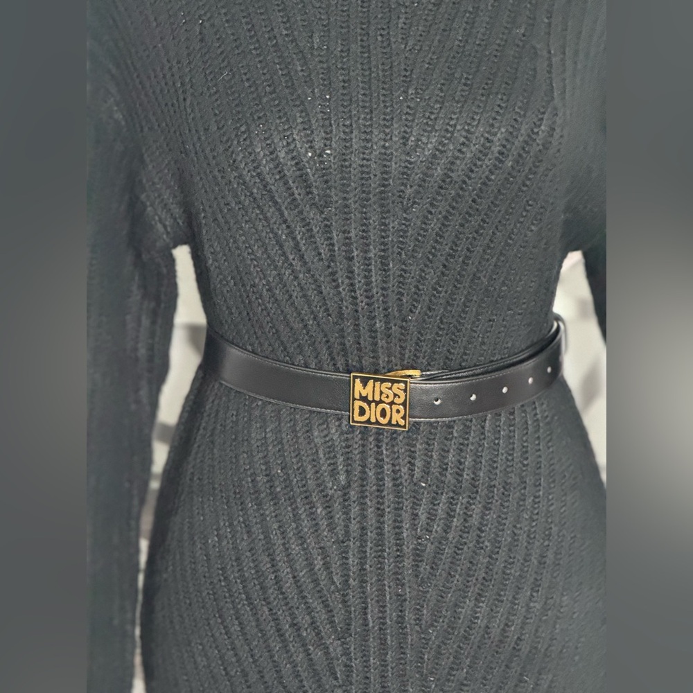 New Arrivals! Black Belt with Gold Logo Buckle